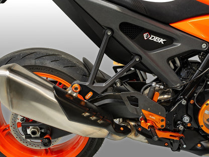 DBK DUCABIKE KEPP01 KTM 990 Duke (2024+) Footrest Elimination Kit (passenger) – Accessories in the Motoraider Motorcycle Aftermarket Accessories and Parts Online Shop