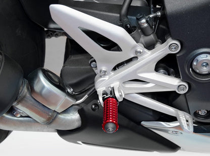 KPDM02 - DBK Triumph Street Triple 765 / Speed Triple 1200 Footpegs (racing) – Accessories in the Motoraider Motorcycle Aftermarket Accessories and Parts Online Shop