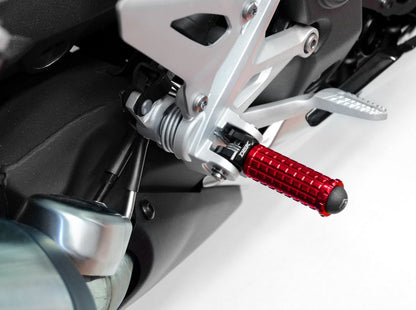KPDM02 - DBK Moto Guzzi V100 Mandello / Stelvio Footpegs (racing) – Accessories in the Motoraider Motorcycle Aftermarket Accessories and Parts Online Shop