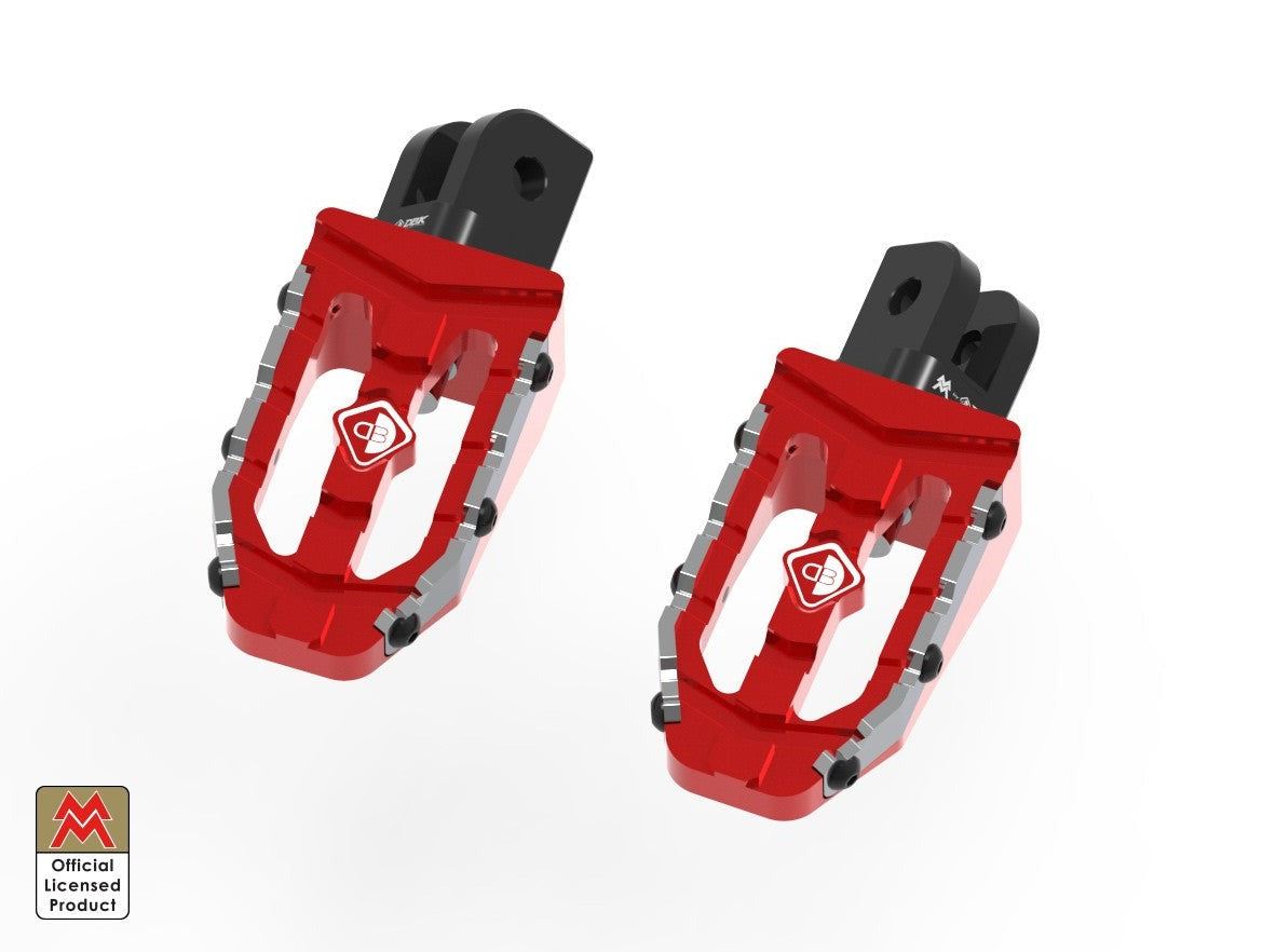 KPDM06 - DBK Moto Morini (2021+) Enduro Footpegs (pilot) – Accessories in the Motoraider Motorcycle Aftermarket Accessories and Parts Online Shop