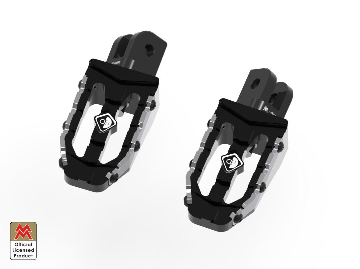 KPDM06 - DBK Moto Morini (2021+) Enduro Footpegs (pilot) – Accessories in the Motoraider Motorcycle Aftermarket Accessories and Parts Online Shop