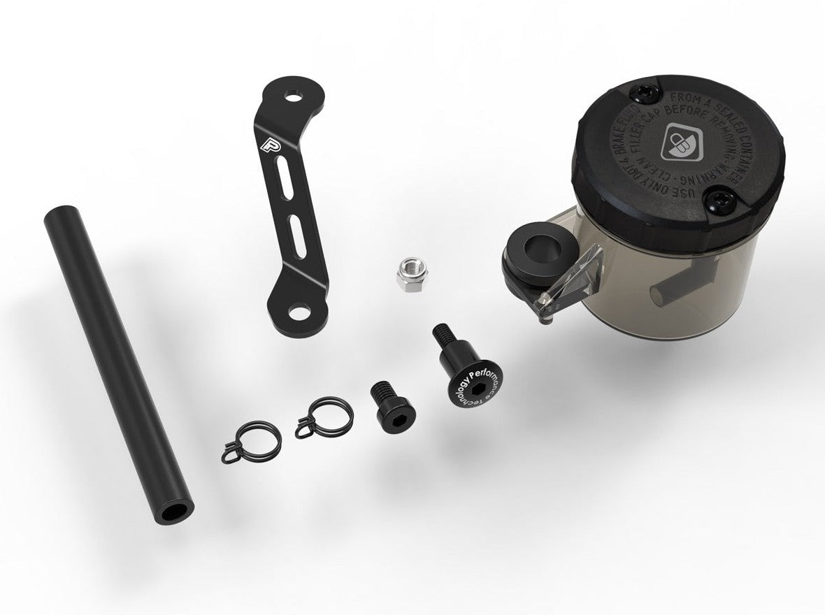KSPB04 - DBK Ducati Brake Pump Oil Tank Kit (black) – Accessories in the Motoraider Motorcycle Aftermarket Accessories and Parts Online Shop