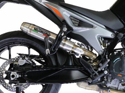 GPR KTM 790 / 890 Duke Slip-on Exhaust "Deeptone Inox" – Accessories in the 2WheelsHero Motorcycle Aftermarket Accessories and Parts Online Shop