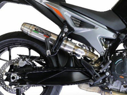 GPR KTM 790 / 890 Duke Slip-on Exhaust "Deeptone Inox" – Accessories in the 2WheelsHero Motorcycle Aftermarket Accessories and Parts Online Shop