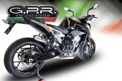 GPR KTM 790 / 890 Duke Slip-on Exhaust "Deeptone Inox" – Accessories in the 2WheelsHero Motorcycle Aftermarket Accessories and Parts Online Shop
