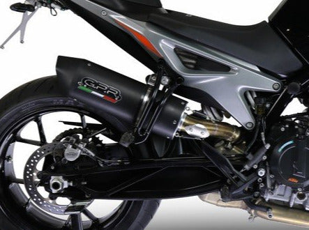 GPR KTM 790 / 890 Duke Slip-on Exhaust "Furore Nero" – Accessories in the 2WheelsHero Motorcycle Aftermarket Accessories and Parts Online Shop
