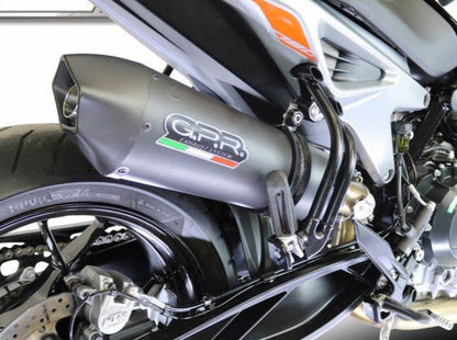 GPR KTM 790 / 890 Duke Slip-on Exhaust "GP Evo 4 Black Titanium" (EU homologated) – Accessories in the 2WheelsHero Motorcycle Aftermarket Accessories and Parts Online Shop