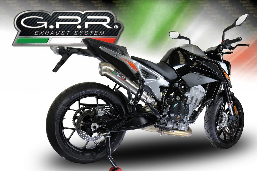 GPR KTM 790 / 890 Duke Slip-on Exhaust "Powercone Evo" (EU homologated) – Accessories in the 2WheelsHero Motorcycle Aftermarket Accessories and Parts Online Shop