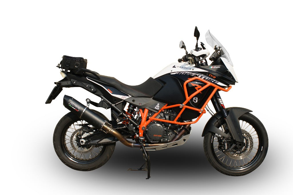 GPR KTM 1050 Adventure Slip-on Exhaust "Furore Nero" – Accessories in the 2WheelsHero Motorcycle Aftermarket Accessories and Parts Online Shop