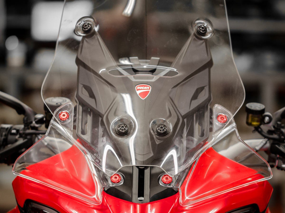 KVT02 - DUCABIKE Ducati Multistrada V4 Air Deflector Screws – Accessories in the Motoraider Motorcycle Aftermarket Accessories and Parts Online Shop