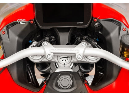 KVT06 - DUCABIKE Ducati Multistrada V4 (2021+) Panel Screw Kit – Accessories in the Motoraider Motorcycle Aftermarket Accessories and Parts Online Shop