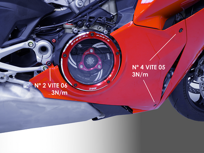 DBK DUCABIKE KVT100 Ducati Panigale V4 Faring Screws Kit – Accessories in the Motoraider Motorcycle Aftermarket Accessories and Parts Online Shop