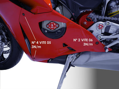 DBK DUCABIKE KVT100 Ducati Panigale V4 Faring Screws Kit – Accessories in the Motoraider Motorcycle Aftermarket Accessories and Parts Online Shop