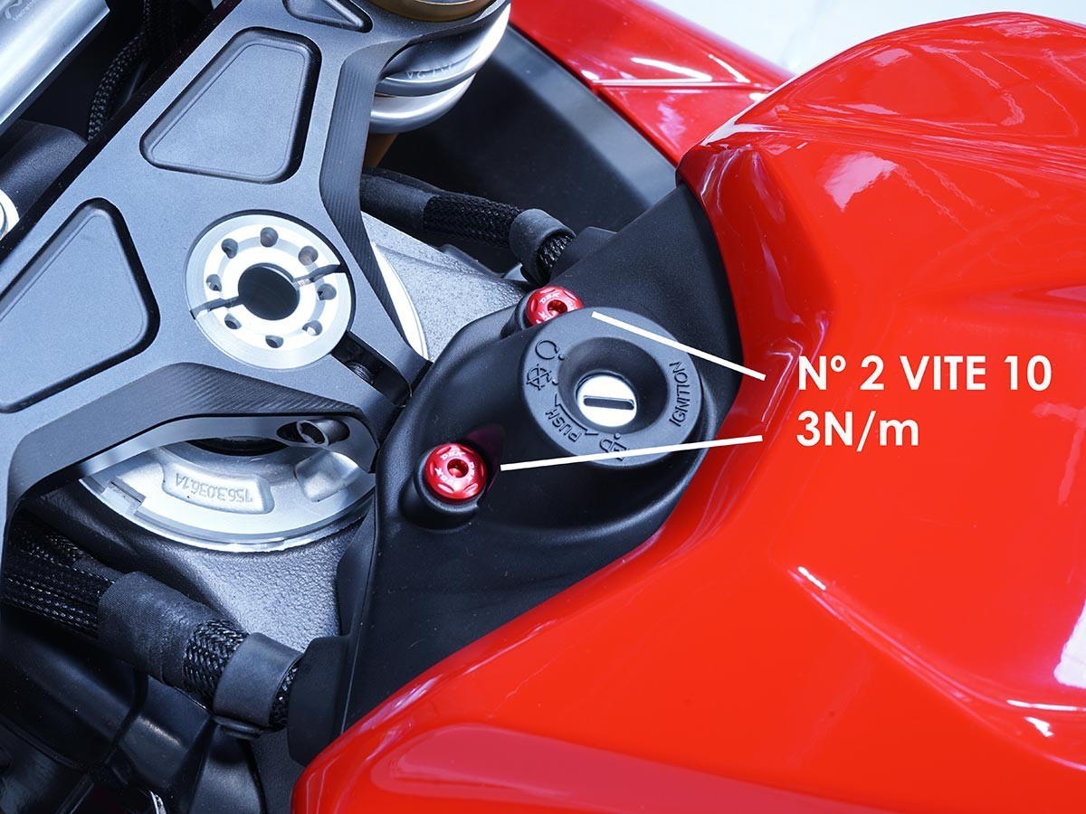 DBK DUCABIKE KVT102 Ducati Panigale V4 Key Cover Screws Kit – Accessories in the Motoraider Motorcycle Aftermarket Accessories and Parts Online Shop