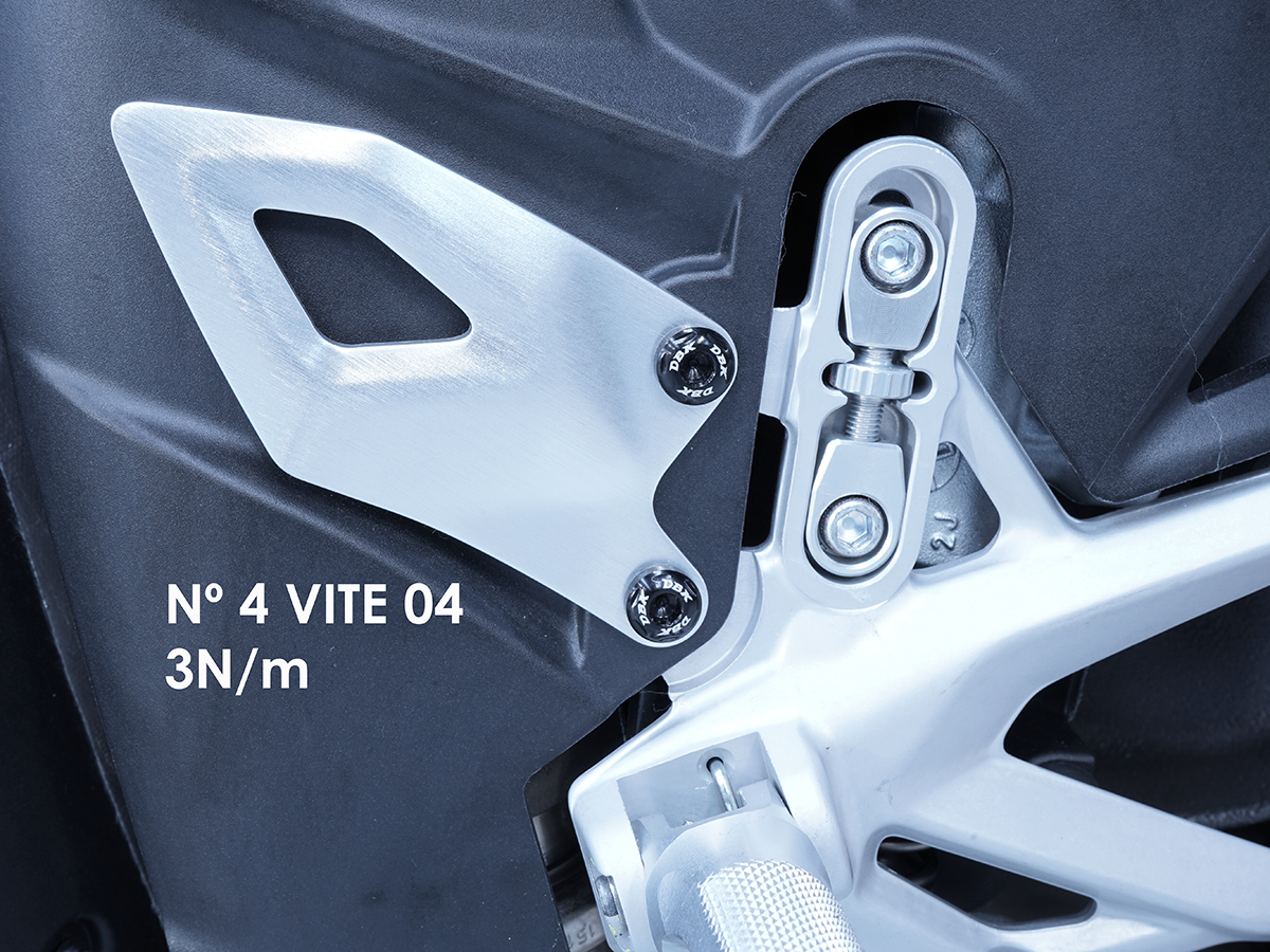 DBK DUCABIKE KVT103 Ducati Panigale V4 Heel Guards Screws Kit – Accessories in the Motoraider Motorcycle Aftermarket Accessories and Parts Online Shop