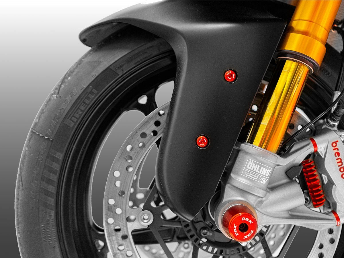 DBK DUCABIKE KVT104 Ducati Panigale V4 Front Fender Screws Kit – Accessories in the Motoraider Motorcycle Aftermarket Accessories and Parts Online Shop