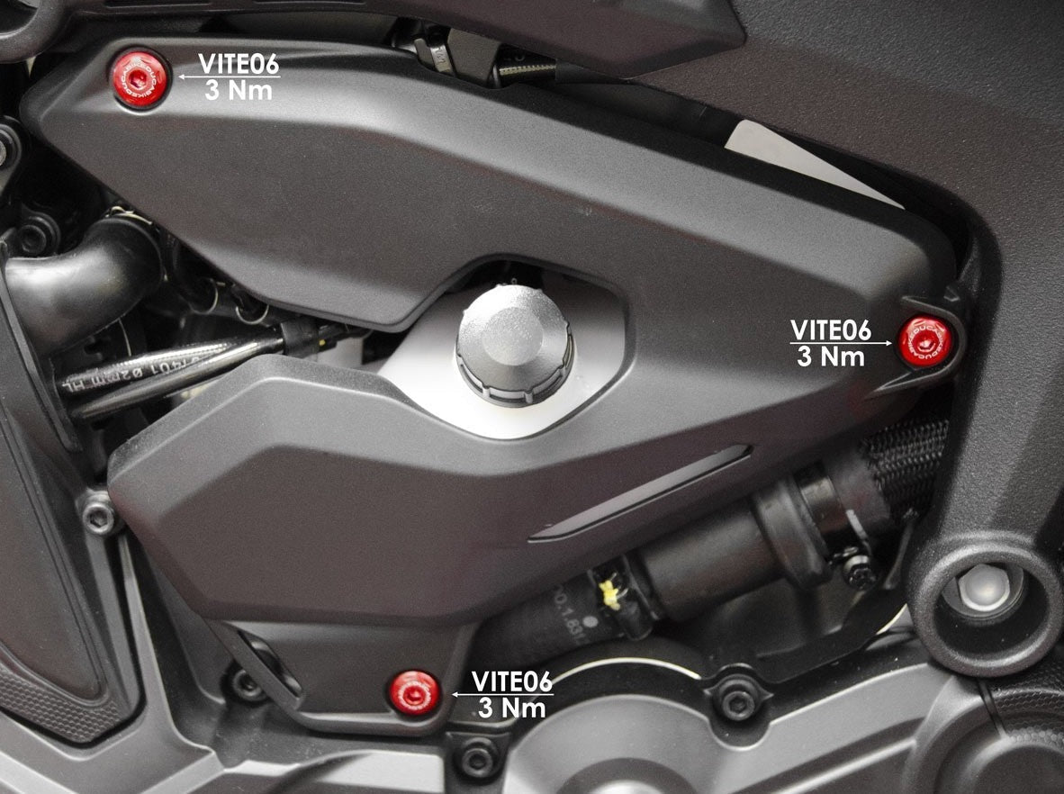 KVT11 - DUCABIKE Ducati Monster 937 (2021+) Side Cover Screw Kit – Accessories in the Motoraider Motorcycle Aftermarket Accessories and Parts Online Shop