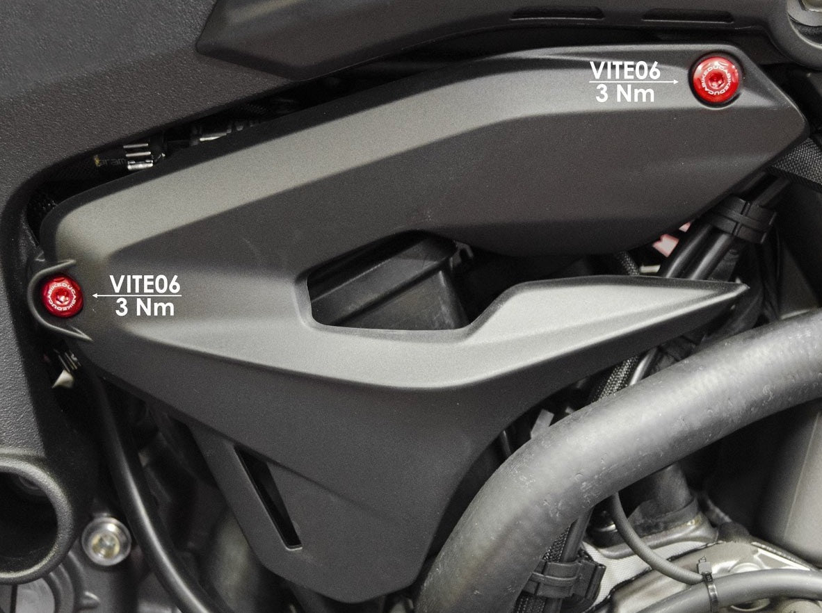 KVT11 - DUCABIKE Ducati Monster 937 (2021+) Side Cover Screw Kit – Accessories in the Motoraider Motorcycle Aftermarket Accessories and Parts Online Shop