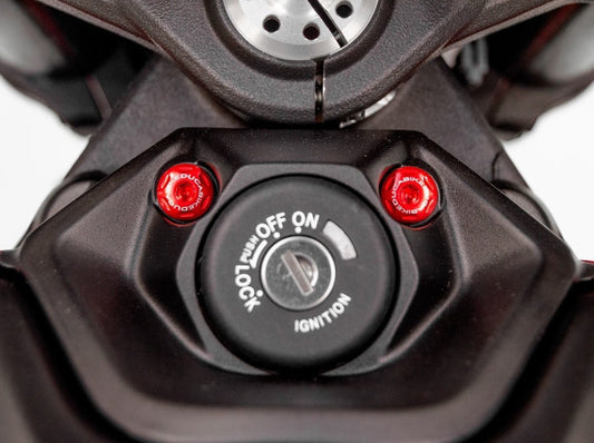 KVT13 - DUCABIKE Ducati Key Lock Screw Kit – Accessories in the Motoraider Motorcycle Aftermarket Accessories and Parts Online Shop