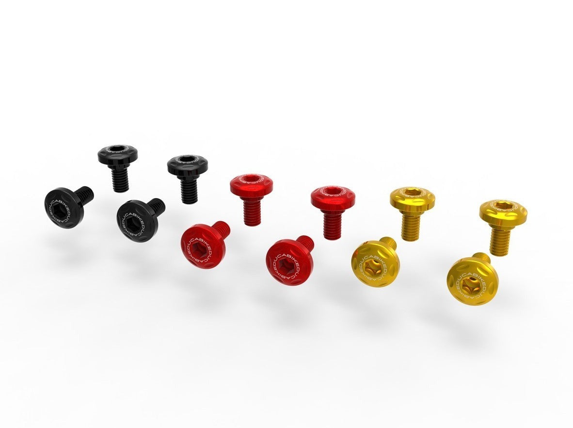 KVT16 - DUCABIKE Ducati Front Fender Screws Kit – Accessories in the Motoraider Motorcycle Aftermarket Accessories and Parts Online Shop