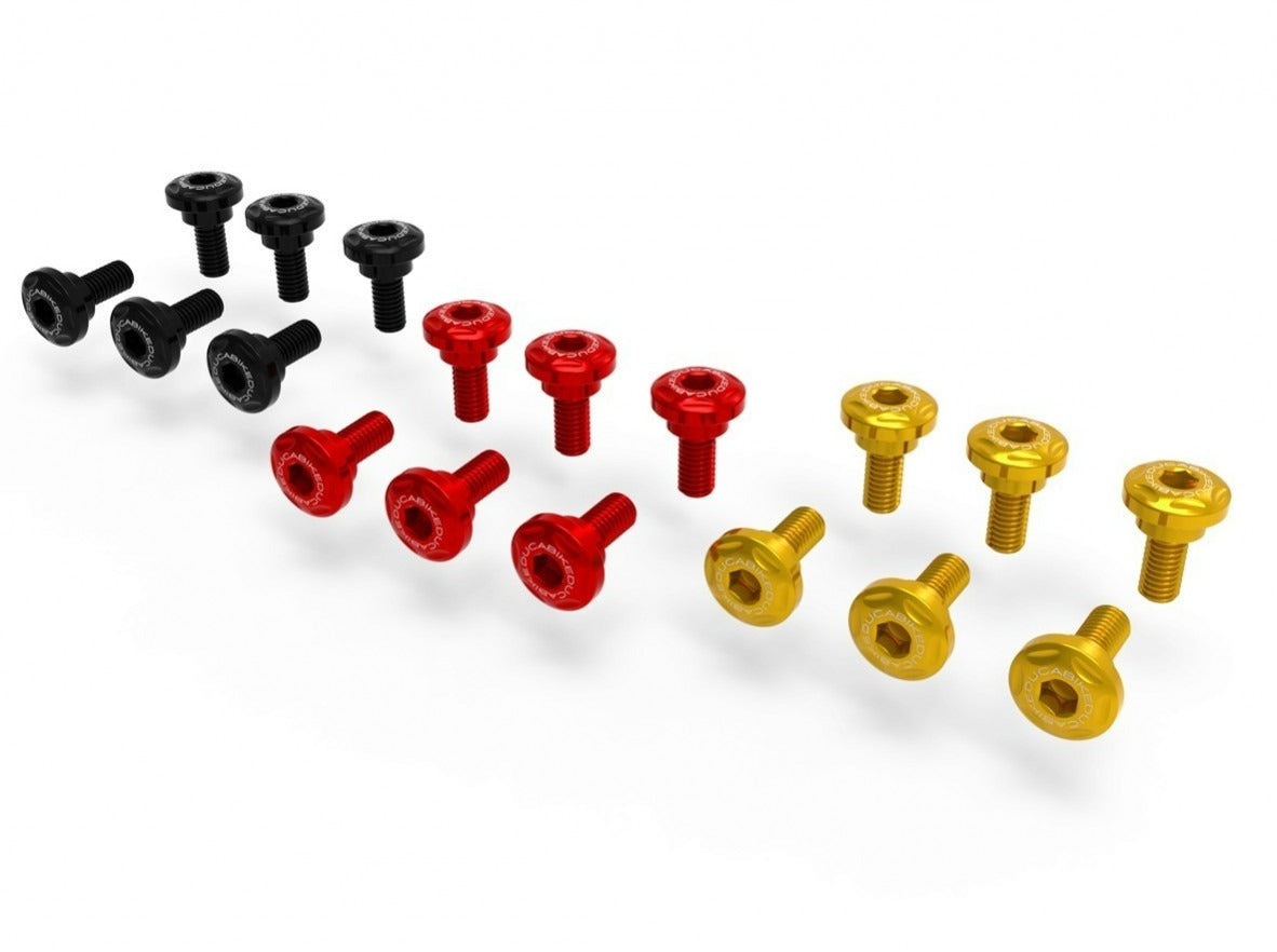 KVT29 - DUCABIKE Ducati DesertX 937 (2022+) Front Fender Screw Kit – Accessories in the Motoraider Motorcycle Aftermarket Accessories and Parts Online Shop