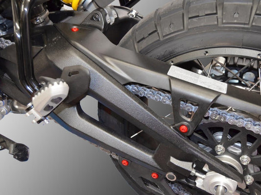 KVT32 - DUCABIKE Ducati DesertX 937 (2022+) Swingarm Screw Kit – Accessories in the Motoraider Motorcycle Aftermarket Accessories and Parts Online Shop