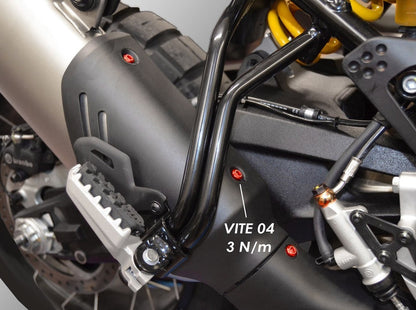 KVT33 - DUCABIKE Ducati DesertX 937 (2022+) Silencer Cover Screw Kit – Accessories in the Motoraider Motorcycle Aftermarket Accessories and Parts Online Shop