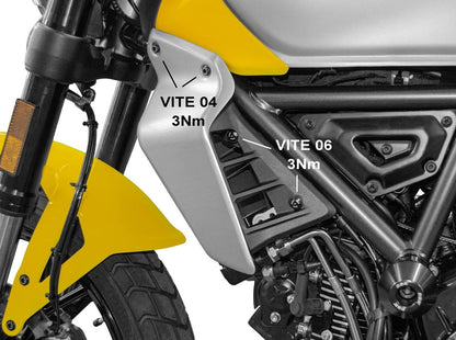 KVT37 - DUCABIKE Ducati Scrambler 800 (2023+) Front Side Panels Screw Kit – Accessories in the Motoraider Motorcycle Aftermarket Accessories and Parts Online Shop