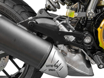 KVT39 - DUCABIKE Ducati Scrambler 800 (2023+) Exhaust Heat Guard Screw Kit (lower) – Accessories in the Motoraider Motorcycle Aftermarket Accessories and Parts Online Shop