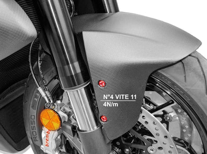 KVT41 - DUCABIKE Ducati Diavel V4 (2023+) Front Fender Screw Kit – Accessories in the Motoraider Motorcycle Aftermarket Accessories and Parts Online Shop