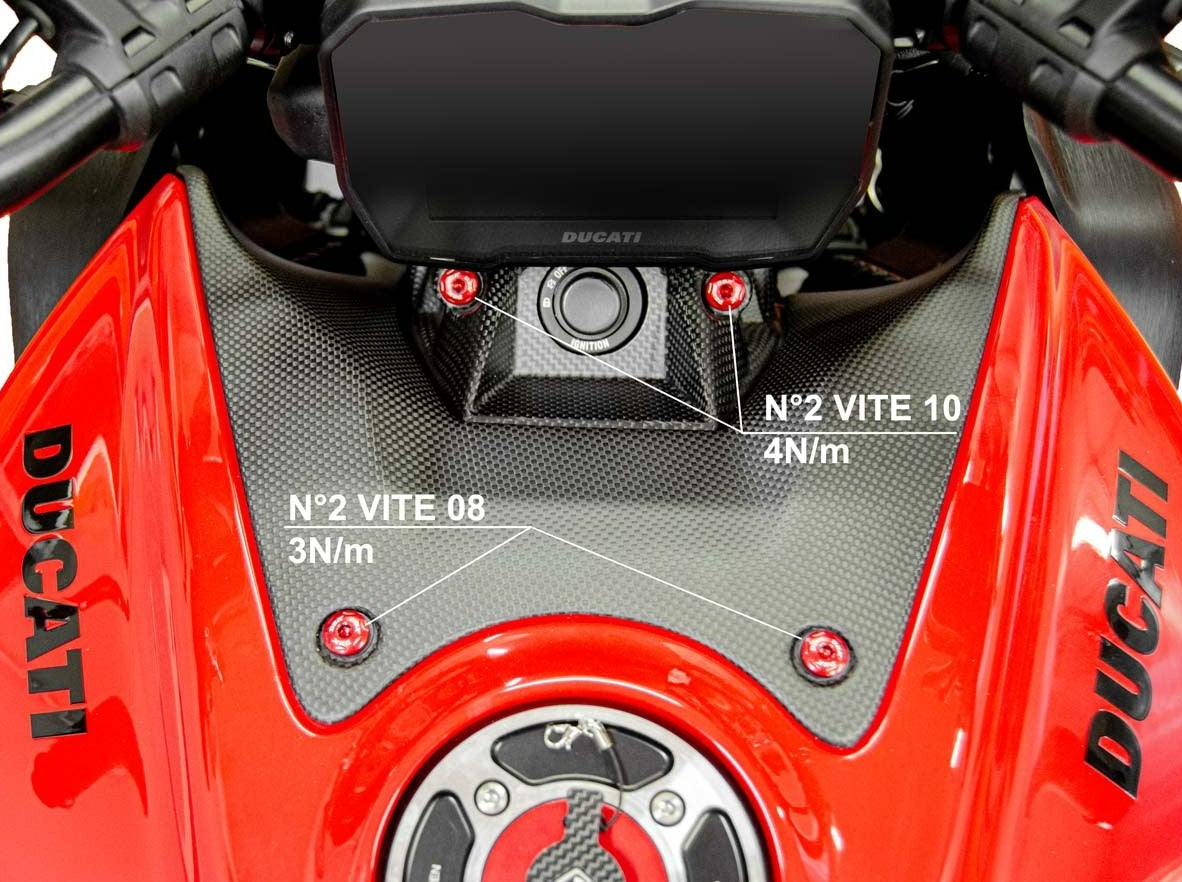 KVT48 - DUCABIKE Ducati Diavel V4 (2023+) Key Cover Screw Kit – Accessories in the Motoraider Motorcycle Aftermarket Accessories and Parts Online Shop