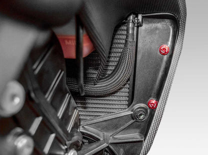 KVT49 - DUCABIKE Ducati Diavel V4 (2023+) Radiator Side Panel Screw Kit – Accessories in the Motoraider Motorcycle Aftermarket Accessories and Parts Online Shop