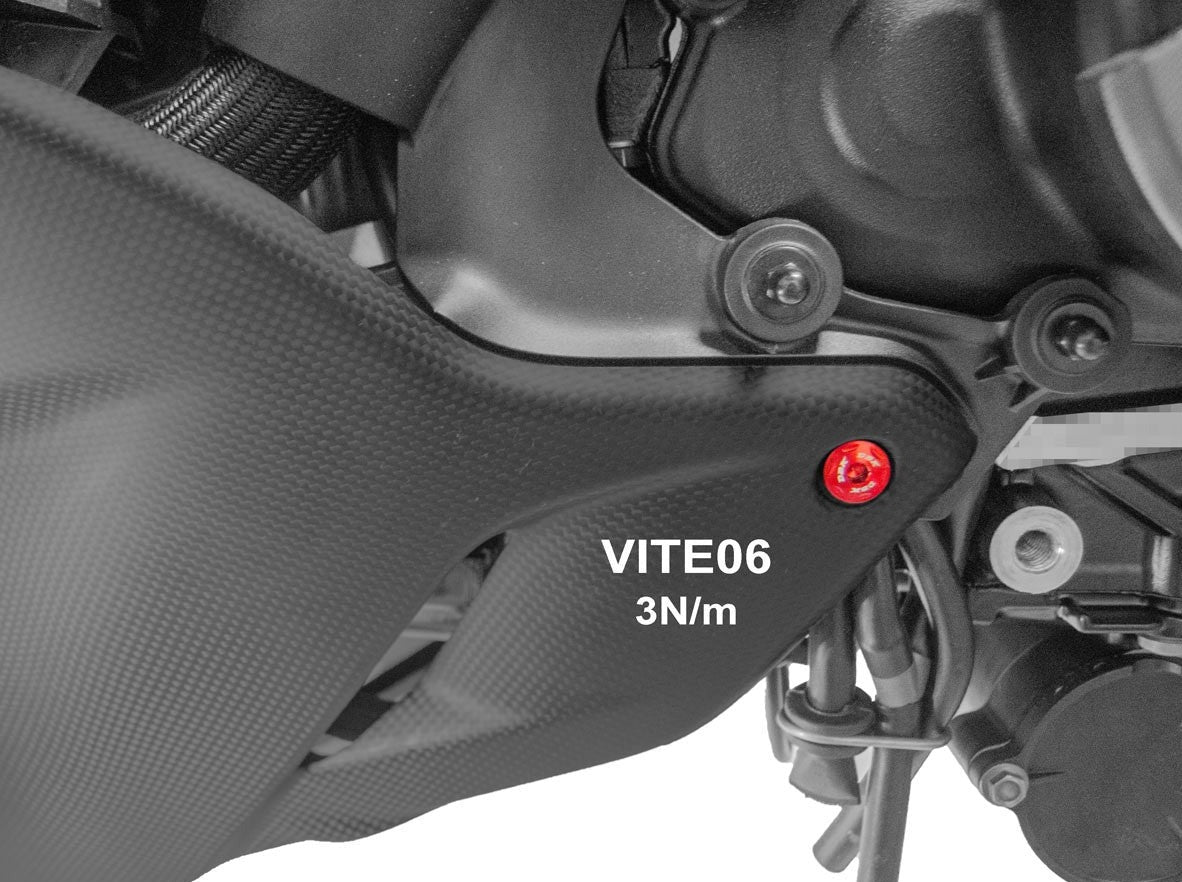 KVT50 - DUCABIKE Ducati Diavel V4 (2023+) Radiator Lower Cover Screw Kit – Accessories in the Motoraider Motorcycle Aftermarket Accessories and Parts Online Shop