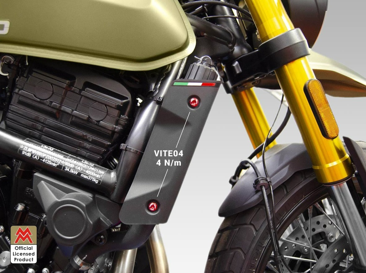 KVT57 - DUCABIKE Moto Morini Seiemmezzo (2022+) Radiator Side Panel Screw Kit – Accessories in the Motoraider Motorcycle Aftermarket Accessories and Parts Online Shop