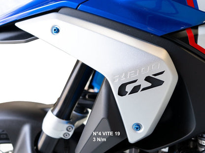 KVT61 - DBK BMW R1300GS (2024+) Side Panel Screw Kit – Accessories in the Motoraider Motorcycle Aftermarket Accessories and Parts Online Shop
