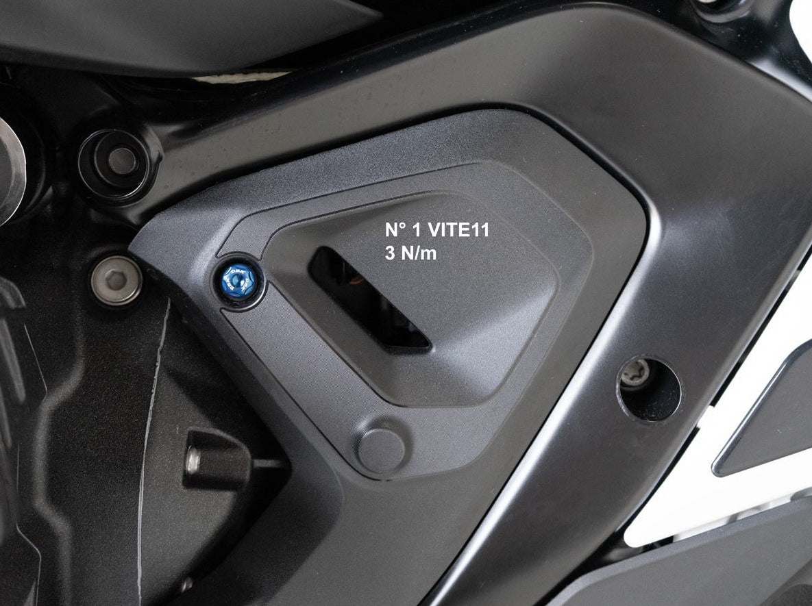 KVT66 - DBK BMW R1300GS (2024+) Rear Side Panel Bolt Kit – Accessories in the Motoraider Motorcycle Aftermarket Accessories and Parts Online Shop