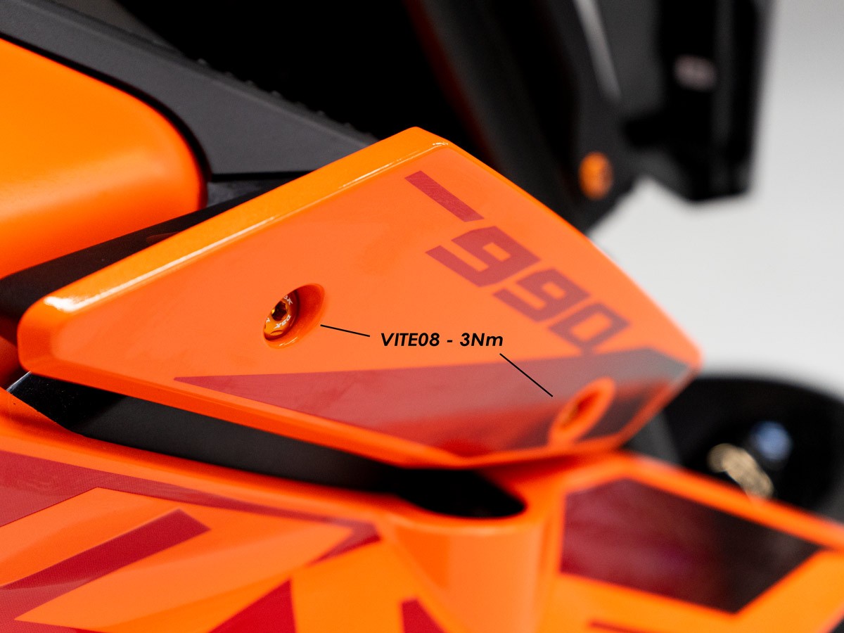 KVT71 - DBK KTM 990 Duke (2024+) Front Side Panels Screws Kit – Accessories in the Motoraider Motorcycle Aftermarket Accessories and Parts Online Shop
