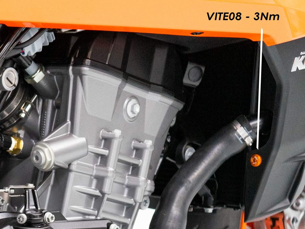 KVT71 - DBK KTM 990 Duke (2024+) Front Side Panels Screws Kit – Accessories in the Motoraider Motorcycle Aftermarket Accessories and Parts Online Shop