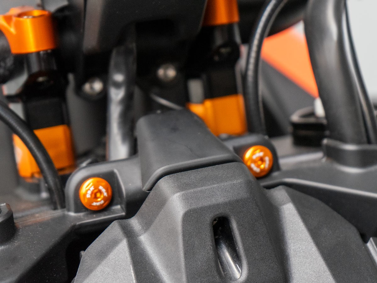 KVT72 - DBK KTM 990 Duke (2024+) Windshield / Light Screws Kit – Accessories in the Motoraider Motorcycle Aftermarket Accessories and Parts Online Shop