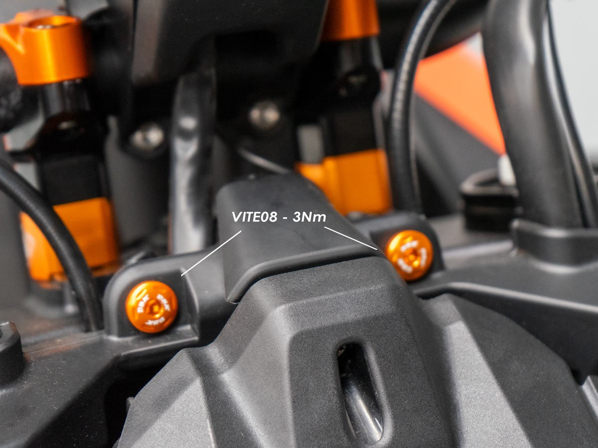 KVT72 - DBK KTM 990 Duke (2024+) Windshield / Light Screws Kit – Accessories in the Motoraider Motorcycle Aftermarket Accessories and Parts Online Shop