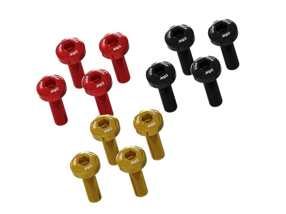 KVT78 - DBK Ducati Hypermotard 698 Mono / RVE (2024+) Upper Exhaust Cover Screw Kit – Accessories in the Motoraider Motorcycle Aftermarket Accessories and Parts Online Shop