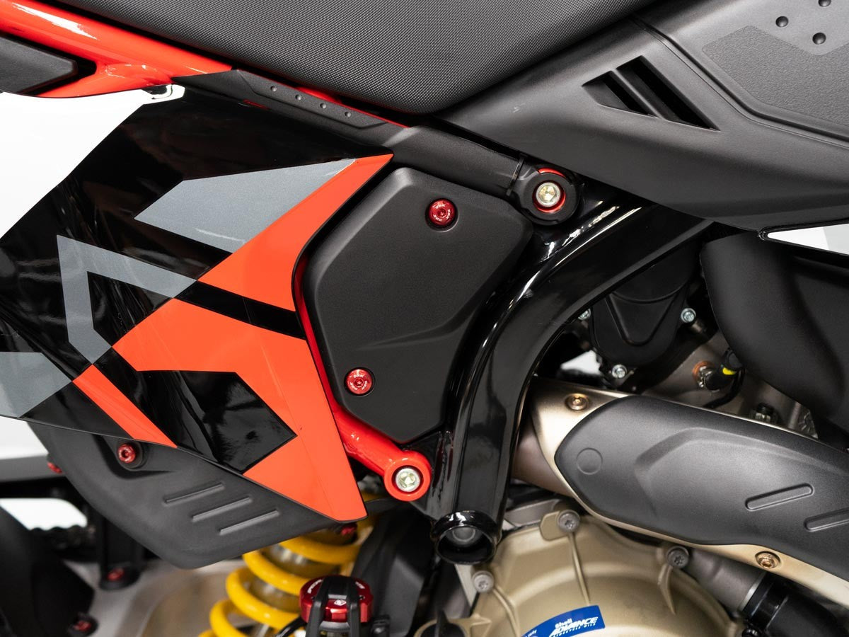 KVT80 - DBK Ducati Hypermotard 698 Mono / RVE (2024+) Frame Panels Screw Kit – Accessories in the Motoraider Motorcycle Aftermarket Accessories and Parts Online Shop