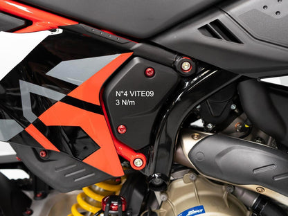 KVT80 - DBK Ducati Hypermotard 698 Mono / RVE (2024+) Frame Panels Screw Kit – Accessories in the Motoraider Motorcycle Aftermarket Accessories and Parts Online Shop