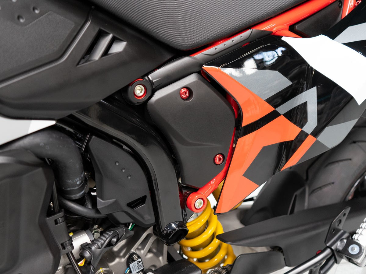 KVT80 - DBK Ducati Hypermotard 698 Mono / RVE (2024+) Frame Panels Screw Kit – Accessories in the Motoraider Motorcycle Aftermarket Accessories and Parts Online Shop