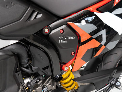 KVT80 - DBK Ducati Hypermotard 698 Mono / RVE (2024+) Frame Panels Screw Kit – Accessories in the Motoraider Motorcycle Aftermarket Accessories and Parts Online Shop