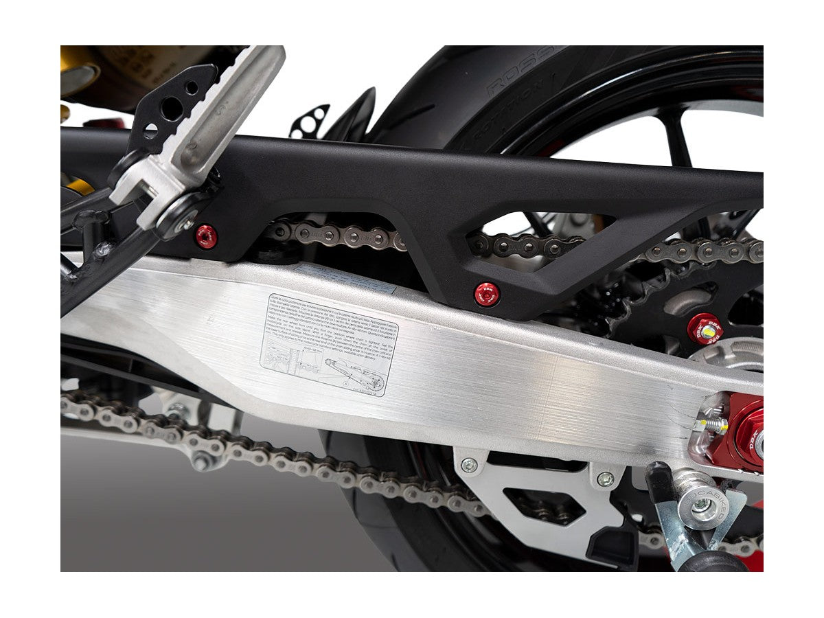 KVT81 - DBK Ducati Hypermotard 698 Mono / RVE (2024+) Chain Guard Screw Kit – Accessories in the Motoraider Motorcycle Aftermarket Accessories and Parts Online Shop