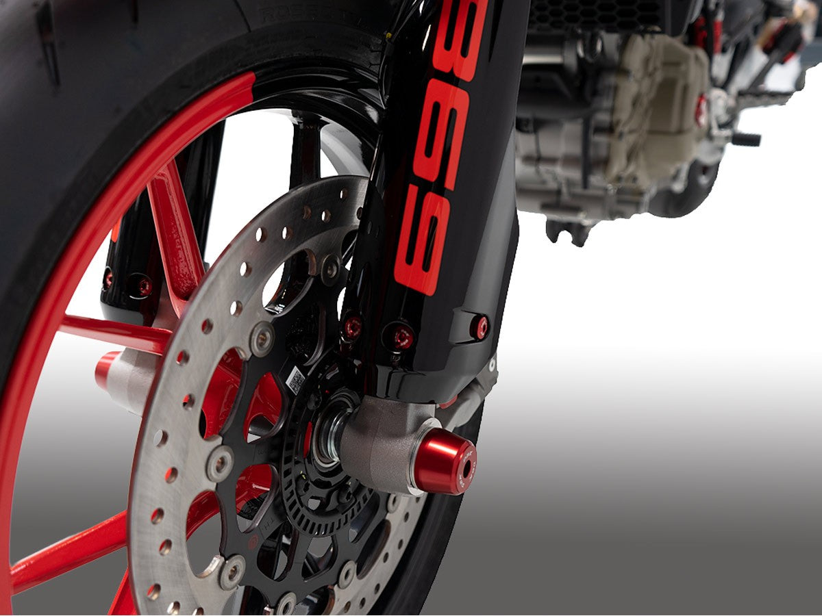KVT83 - DBK Ducati Hypermotard 698 Mono / RVE (2024+) Front Fork Covers Screws Kit – Accessories in the Motoraider Motorcycle Aftermarket Accessories and Parts Online Shop