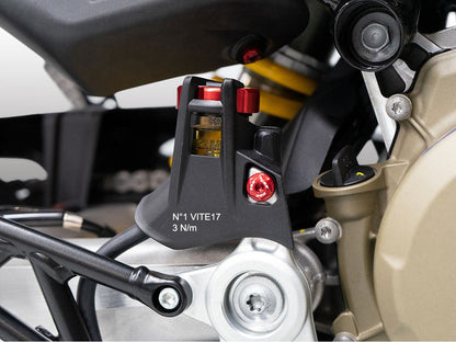 KVT89 - DBK Ducati Hypermotard 698 Mono / RVE (2024+) Rear Brake Oil Reservoir Screw Kit – Accessories in the Motoraider Motorcycle Aftermarket Accessories and Parts Online Shop
