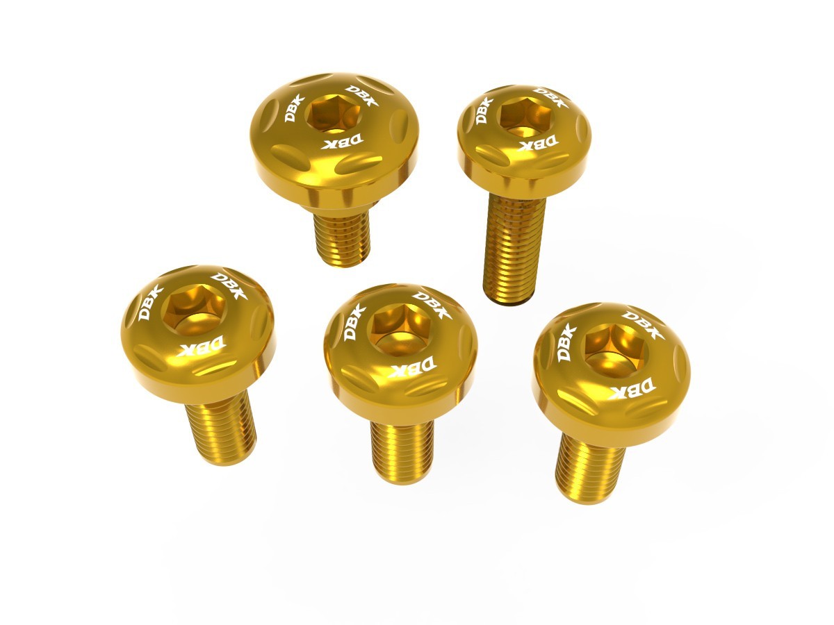DBK DUCABIKE KVT99 Ducati Panigale V4 Side Tank Panel Screws Kit (left) – Accessories in the Motoraider Motorcycle Aftermarket Accessories and Parts Online Shop
