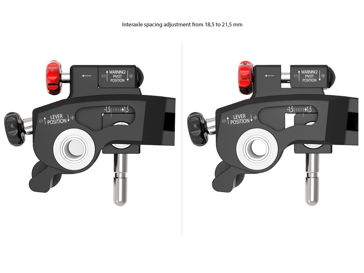 L01 - PERFORMANCE TECHNOLOGY Ducati Handlebar Levers "Ultimate" (double adjustable) – Accessories in the Motoraider Motorcycle Aftermarket Accessories and Parts Online Shop